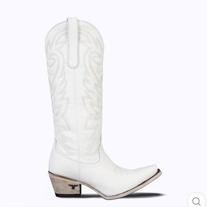 Brand New Lane Smokeshow Western Boots. White. NIB. Size 8.
